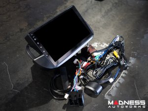 FIAT 500 Radio Head Unit Upgrade System w/ install Kit - Pre Facelift (Pre '16) - Black Trim - T2